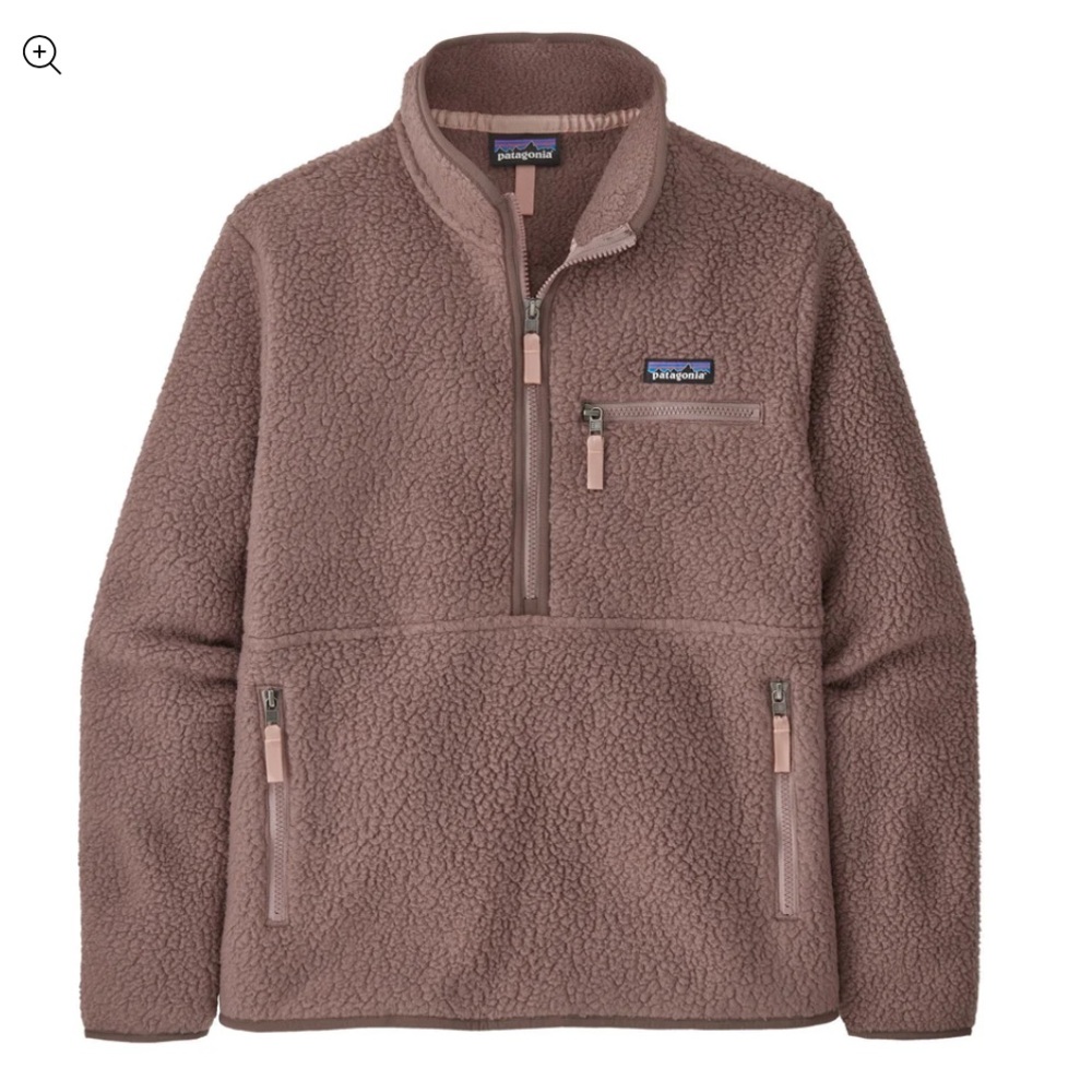 Patagonia Sweater - Women's Retro Pile Marsupial Dusky Brown XS